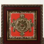 Sudarshan Chakra The Vaishnava Symbol Tanjore Painting, Ishwar Arts and Crafts