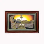 Shri Padmanabhaswamy Tanjore Painting with Frame, Ishwar Arts and Crafts