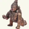 2" Small Laddu Gopal Lord Krishna Copper Statue | Made in India
