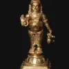 9" The Great Siddha Guru Agastya Muni Bronze Statue | Handmade, Ishwar Arts and Crafts
