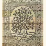 Tree Series - Patta Painting from Odisha, Ishwar Arts and Crafts