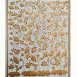 Attractive Lotus Painting of Pichhwai | Natural Color on Cotton Cloth | Handmade, Ishwar Arts and Crafts