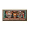 Shri Jagannatha in Nagarjuna Vesha Pattachitra Painting | Natural Colors Painting on Tussar Silk, Ishwar Arts and Crafts