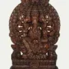 Large Masterpiece Panchamukhi Lord Ganesha - An Imposing Chhavi | Handmade