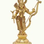 12" Dashavtara of Lord Vishnu | Set of Ten | Brass Statues, Ishwar Arts and Crafts