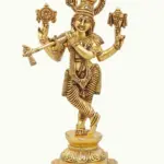 12" Dashavtara of Lord Vishnu | Set of Ten | Brass Statues, Ishwar Arts and Crafts