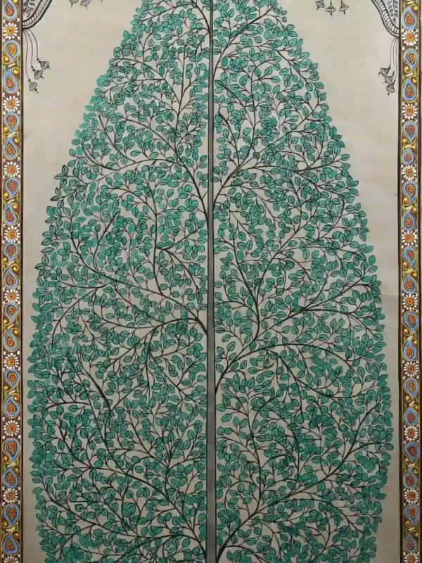 Tree of Life Pattachitra Painting, Ishwar Arts and Crafts