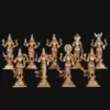 Navagraha With Vahana Set | Bronze Statue | Handmade In India, Ishwar Arts and Crafts