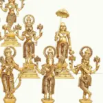 12" Dashavtara of Lord Vishnu | Set of Ten | Brass Statues, Ishwar Arts and Crafts