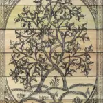 Tree Series - Patta Painting from Odisha, Ishwar Arts and Crafts