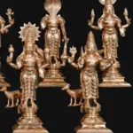 Navagraha With Vahana Set | Bronze Statue | Handmade In India, Ishwar Arts and Crafts