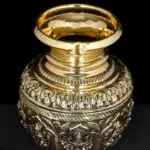 Ashtalakshmi Kalash in Superfine Brass | Made in India, Ishwar Arts and Crafts