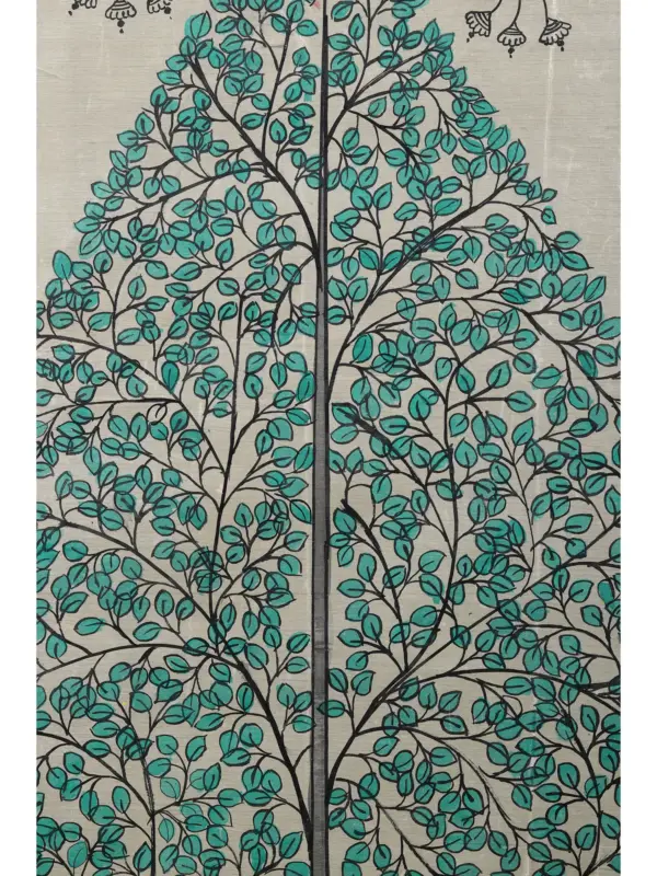 Tree of Life Pattachitra Painting, Ishwar Arts and Crafts