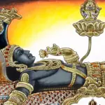 Shri Padmanabhaswamy Tanjore Painting with Frame, Ishwar Arts and Crafts