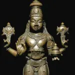 10" Lord Dhanvantari - God of Ayurveda | Bronze Statue, Ishwar Arts and Crafts