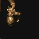 9" The Great Siddha Guru Agastya Muni Bronze Statue | Handmade, Ishwar Arts and Crafts