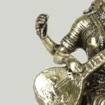 Superfine Small Saraswati Devi Statue Playing Veena | Handcrafted Brass Statue , Ishwar Arts and Crafts
