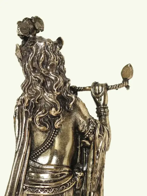 6" Standing Lord Krishna Superfine Brass Statue Playing Flute, Ishwar Arts and Crafts
