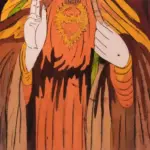 31" Beautiful Painting Of Jesus Christ | Natural Colors On Wooden Panel With Inlay Work | Made in India, Ishwar Arts and Crafts