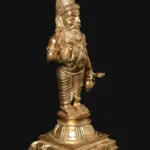 9" The Great Siddha Guru Agastya Muni Bronze Statue | Handmade, Ishwar Arts and Crafts