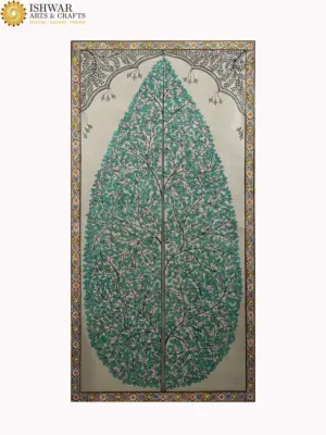 Tree of Life Pattachitra Painting, Ishwar Arts and Crafts