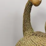 60" Large Nandi Statue Made out of Brass Leaves, Ghungroos and Bells | Handmade in India, Ishwar Arts and Crafts