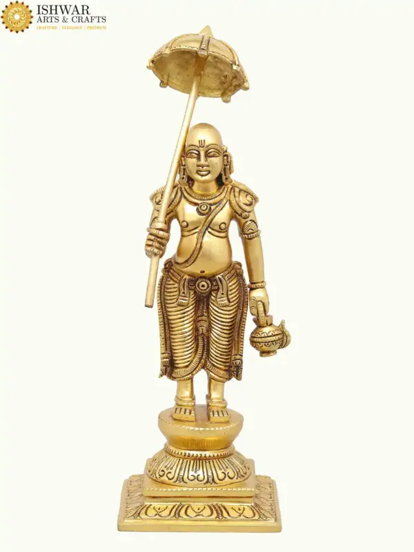 12" Dashavtara of Lord Vishnu | Set of Ten | Brass Statues, Ishwar Arts and Crafts