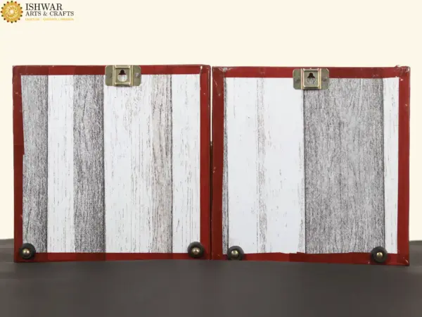 Pair of Peacock (Annam) Tanjore Painting with Frame, Handmade, Ishwar Arts and Crafts